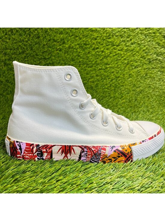 Converse Shoes - Converse Chuck Taylor All Star High Womens Size 8 White Athletic Shoes Sneakers